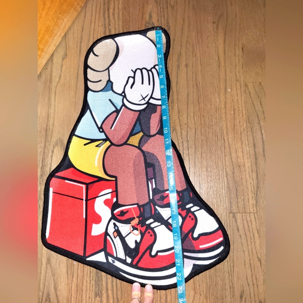 KAWS custom rug